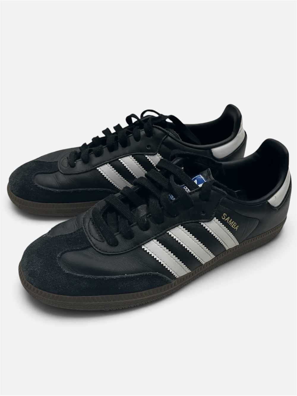 adidas Samba Black with White Stripes Men's Sneakers size 6.5